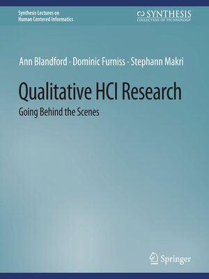 cover image of Qualitative HCI Research